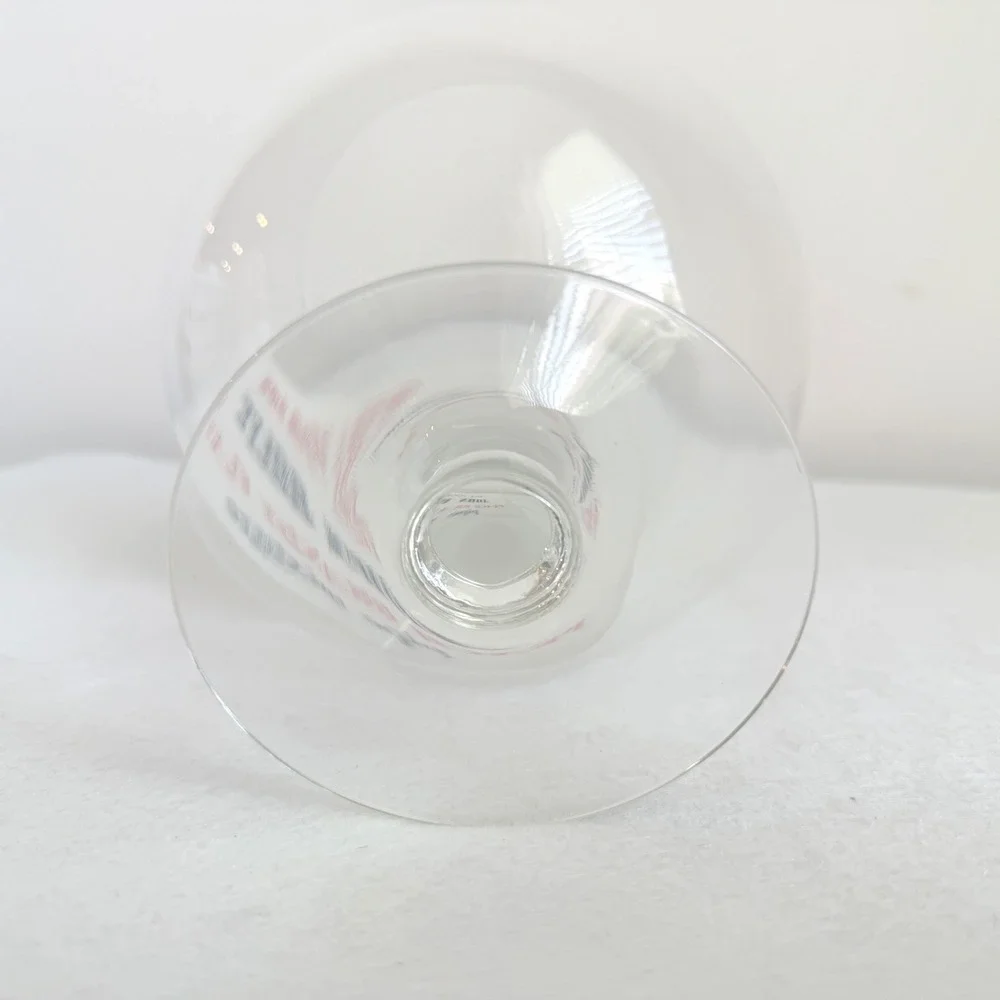 Vintage John Rolfe Peach Brandy Pipe Tobacco Advertising Snifter Glass 1960s